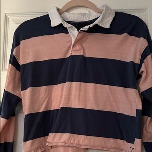 Girls polo long sleeve size 14/16 
SO Brand
